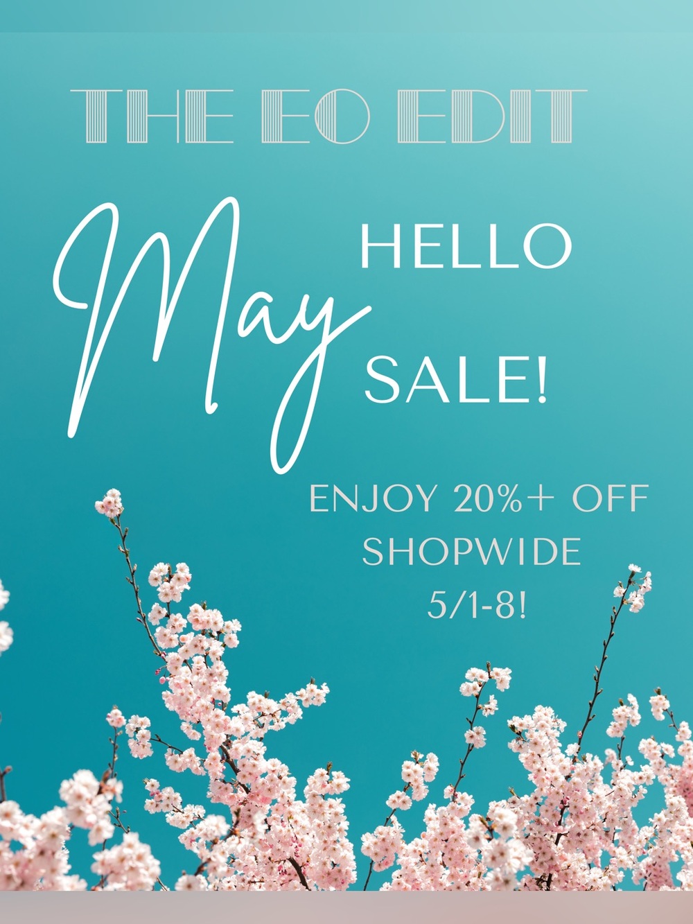 Hello May! Shopwide Sale! 💐🤩